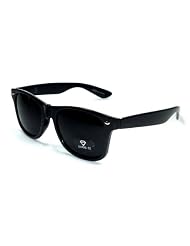 Wayfarer Style Sunglasses Dark Lens Black Frame by Wayfayrer