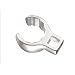 Stahlwille 440-22 Steel Crow-Ring Spanner, 3/8" Drive, 22mm Diameter, 45.3mm Length, 33.5mm Width