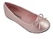 Kids Ballerina Style Flats Girl's Shoes Pearl Pink
