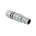 Circular Push Pull Connectors 3P Strt Pin Plug Crimp Shell Size 3