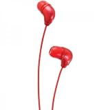 JVC HA FX34-RN Marshmallow - Headphones ( in-ear ear-bud ) - red