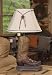 Vintage Verandah CL2393S Cowboy Table Lamp, Western Boot