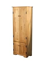 Hot Sale TMS Extra Tall Pine Cabinet, Honey