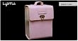 Namaste Lt Pink Circular Knitting Needle Organizer Case