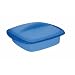 Orka A68903 Silicone Square Steam Cooker, Blue