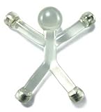 Mini Bendable Strong Rare Earth Clear Q-Man Magnet