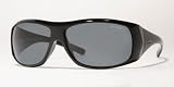 Arnette AN 4092-41/81 Shiny Black CYPHER Sunglasses with Polarized Grey Lenses