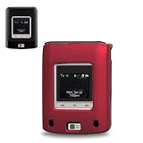 New Fashionable Perfect Fit Hard Protector Skin Cover Cell Phone Case for LG Lotus LX600 Sprint - RED