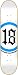 Anti-Hero Gi18 [XX-Large] Skateboard Deck - 8.83 White