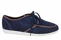 Mens Goliath Yorker Preppy Blue Suede Trainers