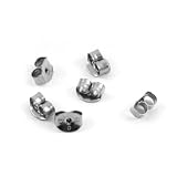 Butterfly Earring Backings - Silver - 3 Pairs