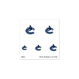 Vancouver Canucks Official NHL Fingernail Tattoo
