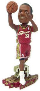 LeBron James Cleveland Cavaliers Road #3 Action Pose Bobble Head (Quantity of 2)