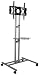 GSI Super Quality Television Mount Stand Rolling Cart For Plasma, LCD, Flat Panel, LED TV's Screens And Monitors, 23" Inch To 42" Inch, With Glass Shelf - For Office Presentations, Conference Rooms Or Entertainment Centers Etc. GSI Super Quality Television Mount Stand Rolling Cart For Plasma, LCD, Flat Panel, LED TV's Screens And Monitors, 23" Inch To 42" Inch, With Glass Shelf - For Office Presentations, Conference Rooms Or Entertainment Centers Etc.
