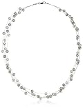 Valero Pearls pearls4girls Damen-Halskette S��wasser-Zuchtperlen wei� / silber 43 cm 400320