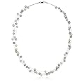 Valero Pearls pearls4girls Damen-Halskette S��wasser-Zuchtperlen wei� / silber 43 cm 400320