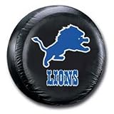 Detroit Lions Black Tire Cover Best Gift
