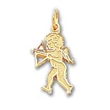 10k Angel Pendant