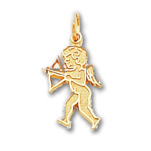10k Angel Pendant