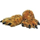 Fun Tiger Paw Animal Claw Fuzzy Faux Fur Warm Novelty Slippers