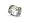 Stainless Steel Women's Ring w/ Peridot Resin Inlay (Size 5) Available Size: 5, 6, 6.5, 7.5, 8, 9
