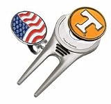 Tennessee Volunteers Divot Tool Hat Clip with Golf Ball Marker (Set of 2)