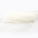White Self Locking Nylon Packaging Cable Zip Tie 250 Pcs