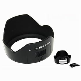 JJC replacement Pentax PH-RBA 52mm Lens Hood for smc PENTAX-DA L 18-55mm f/3.5-5.6 AL