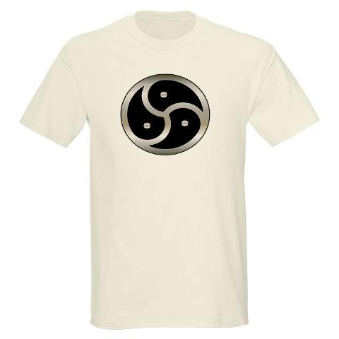 BDSM Femdom Triskelion symbol Bdsm Light T-Shirt by CafePress