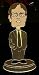 The Office Dwight Schrute Bobble Head Pin Tie Tack