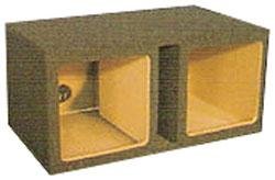 Atrend 12KDV 12” Dual Vented Subwoofer/Speaker Enclosure Subwoofer Box Designed for Kicker Solo-Baric Model L5 & L7 Subwoofers – Nickel Finish Speaker Terminal. Let The Music Move You