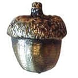 Buck Snort Lodge Knob, Acorn, 1 1/4'' x 1''