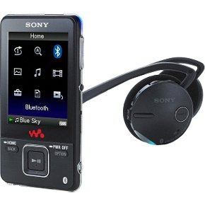 Sony 8 GB Walkman Video MP3 Player with Built-in Bluetooth (Black)