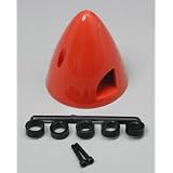 Du-Bro 268 1-3 4 Red Spinner by Du-Bro Products