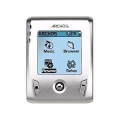 Archos Gmini XS 202 S Tragbarer MP3-Player 20 GB (Slim-Version) schwarz