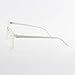 Weixinbuy Unisex Optical Round Frame Eyewear Transparent