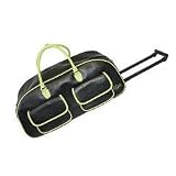 CRICUT Rolling Tote Bag for EXPRESSION! Leather BLACK/GREEN,LIMITED Edition
