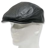 New STOCKTON DRIVING CLASSIC Leather Ivy Cap Hat
