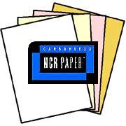 125 Sets of 4 Part Letter Size Straight Collated NCR Paper -