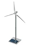 River City Clocks Aluminum Solar-Powered Wind Turbine, 19-Inch Tall