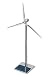 River City Clocks Aluminum Solar-Powered Wind Turbine, 19-Inch Tall
