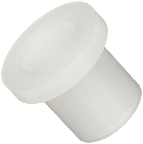 Nylon 6/6 Screw Insulator Off-White #4 x .115 ID x .1875 Length (Pack of 100)