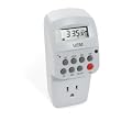 Indoor Electronic Programmable Plug-In Timer with Front LCD (High Wattage)