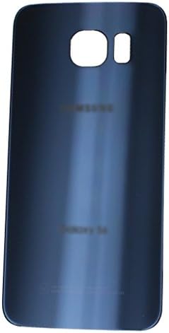 OEM Rear Housing Back Case Battery Door Cover Glass Panel With Adhesive Pre-installed For Samsung Galaxy S6 T-Mobile G920T,Blue
