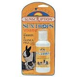 Sun Seed Sun Drops Vitamins for Rabbits & Guinea Pigs (4-oz bottle)