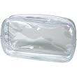 Clear Vinyl Purse Shape Travel/Cosmetic Bag