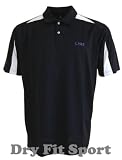 Antigua Dry Fit Golf Polo Shirt Black Louisiana State University Tigers
