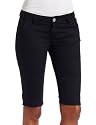 Southpole Juniors Basic Uniform Flat Front Bermuda Shorts