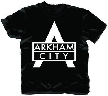  Batman Arkham City Bold Logo T-Shirt