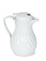 Hormel(R) Swirl Design Carafe, 40 Oz., White